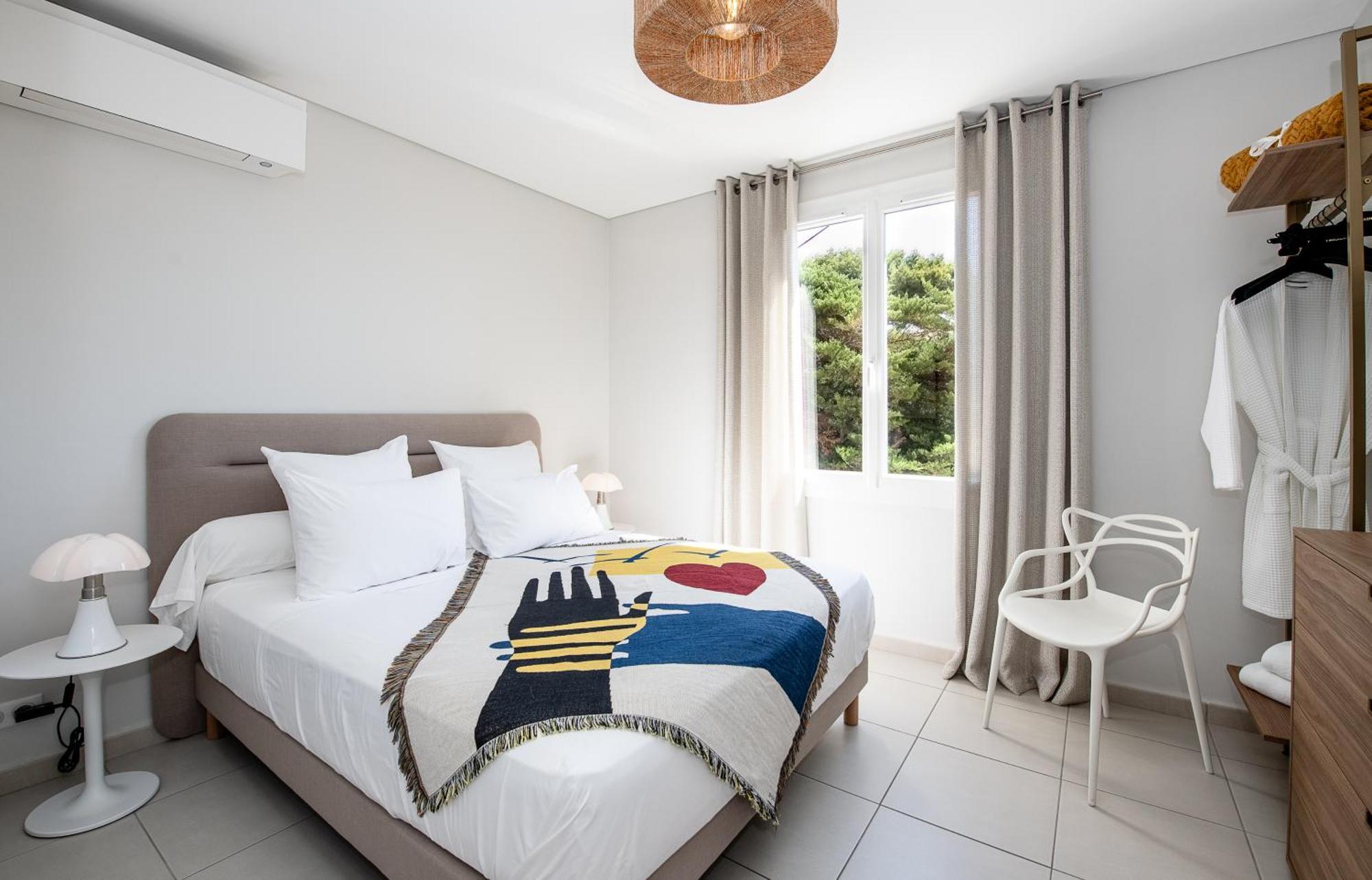 Confortable T2 Vue Mer Avec Terrasse Amenagee Et Parking Prive, Plage Et Port A Pied ساناري سور مير المظهر الخارجي الصورة