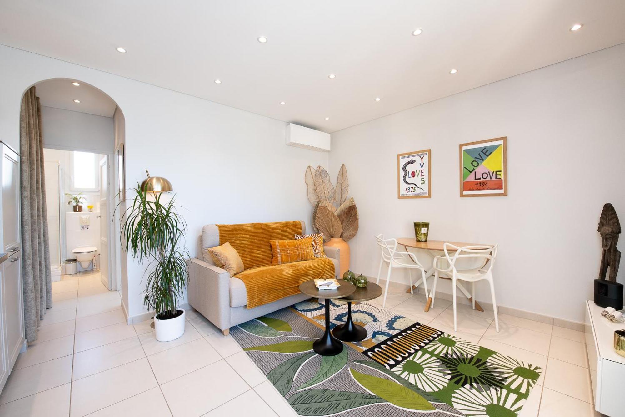 Confortable T2 Vue Mer Avec Terrasse Amenagee Et Parking Prive, Plage Et Port A Pied ساناري سور مير المظهر الخارجي الصورة